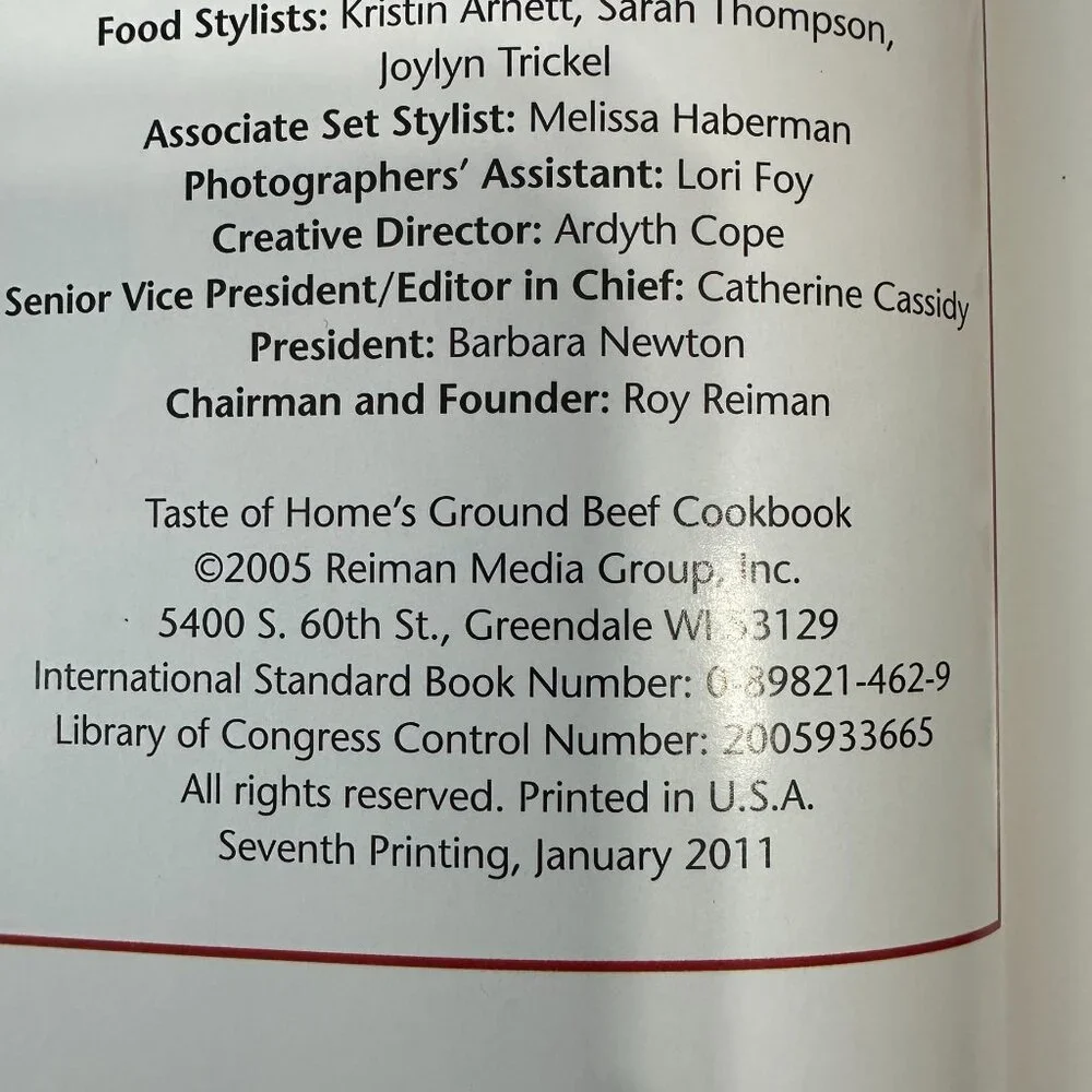 Taste of Home Ground Beef & Best of Country Casseroles Cookbooks Reiman Media